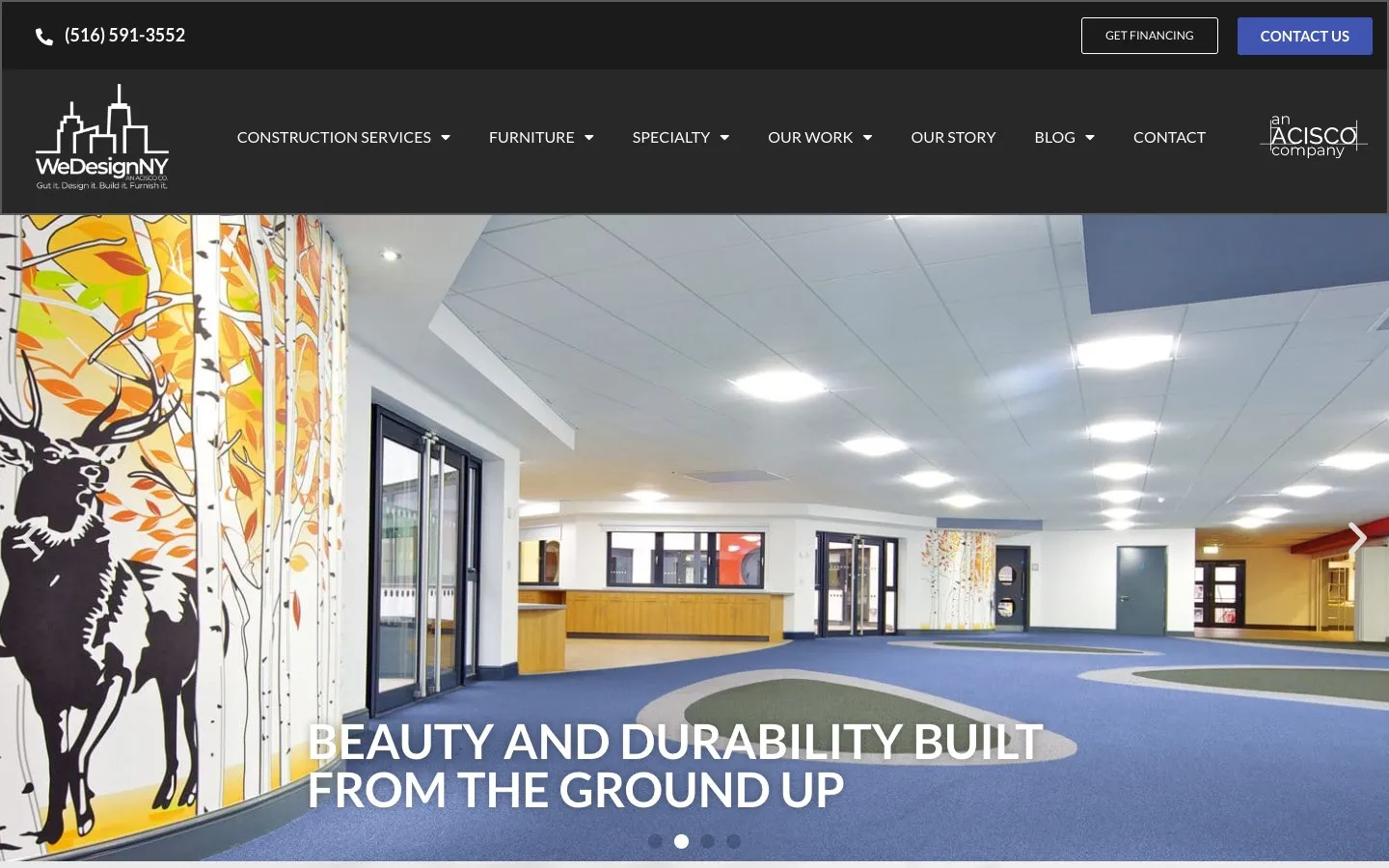WeDesignNY website